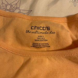 Chicos 3/4 length sleeve shirt